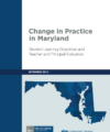 Change in Practice in MD-2015